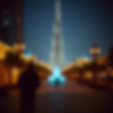 Magnificent Night Tourist Places in Dubai Magnificent Night Tourist Places in Dubai
