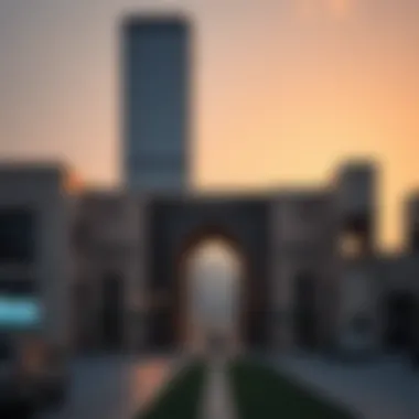 Urban Transformation by Al Khail Gate Urban landscape influenced by Al Khail Gate