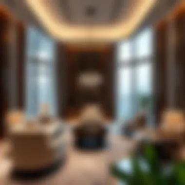 Luxurious living spaces within Al Nuaimiya Towers