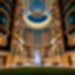 Stunning architectural view of Al Reem Plaza showcasing its unique design