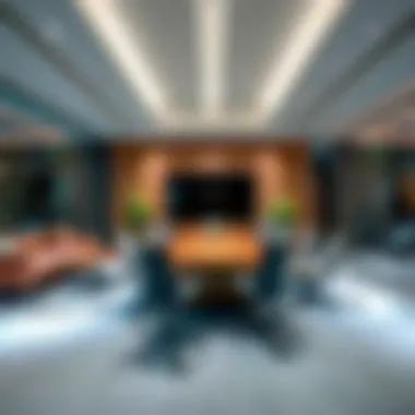 Professional Meeting Space at Al Zarooni Business Center Modern meeting room set up for business discussions in Al Zarooni Business Center