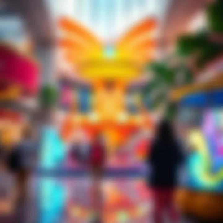 Exciting entertainment facilities highlighting family-friendly attractions within the mall