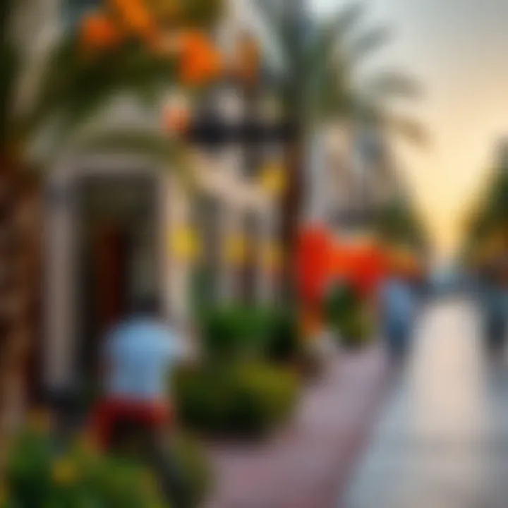 Thriving Community near Anantara Residence Vibrant community atmosphere surrounding Anantara Residence in Dubai