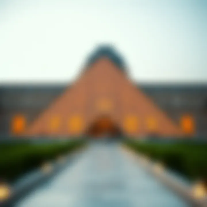 The Louvre Abu Dhabi, merging cultural heritage with modern artistic expression.