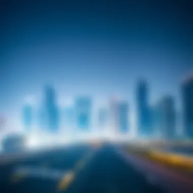 Stunning skyline view of Dubai showcasing modern architecture