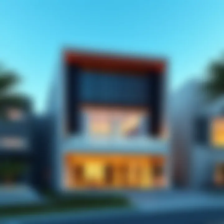 Aster Hudaiba Awards Building Exterior Exterior view of the Aster Hudaiba Awards Building showcasing modern architectural design