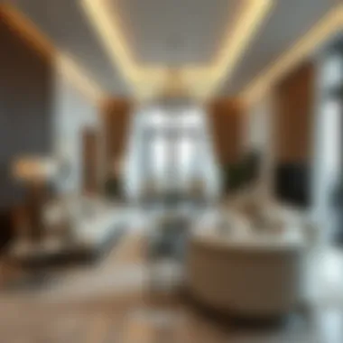 Stylish interior design of a residential unit in Azizi Riviera Phase 1