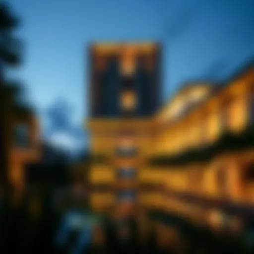 Stunning architectural view of Banyan Tree Residences