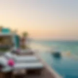 A Luxurious Beach Club Experience in Dubai Luxurious beach club view in Dubai