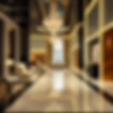 Interior design features reflecting luxury and modernity in Binghatti Diamonds