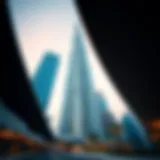 Stunning view of BM Tower's architectural design