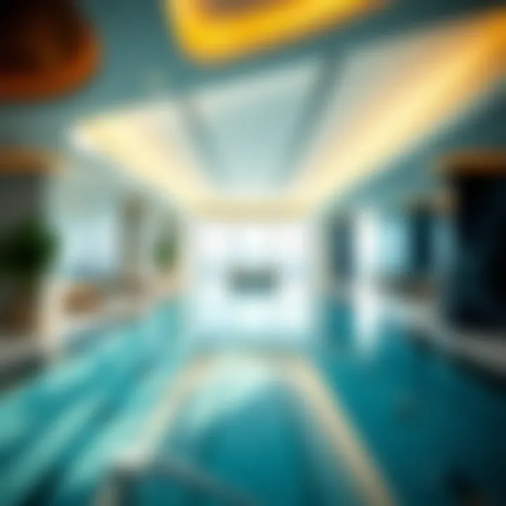 Luxury Amenities at Burj Residences Tower 1 Luxurious amenities within Burj Residences Tower 1 highlighting the lifestyle offerings