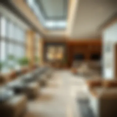 Luxurious amenities within Burj Vista Tower 1's common areas