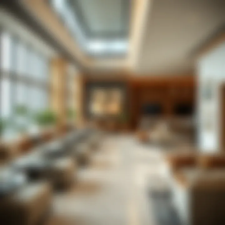 Luxurious amenities within Burj Vista Tower 1's common areas