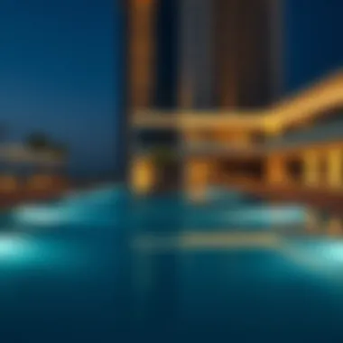 Luxurious Amenities at Cavalli Residences Exclusive amenities available at Cavalli Residences including pool and spa