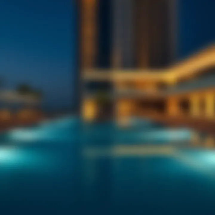 Luxurious Amenities at Cavalli Residences Exclusive amenities available at Cavalli Residences including pool and spa