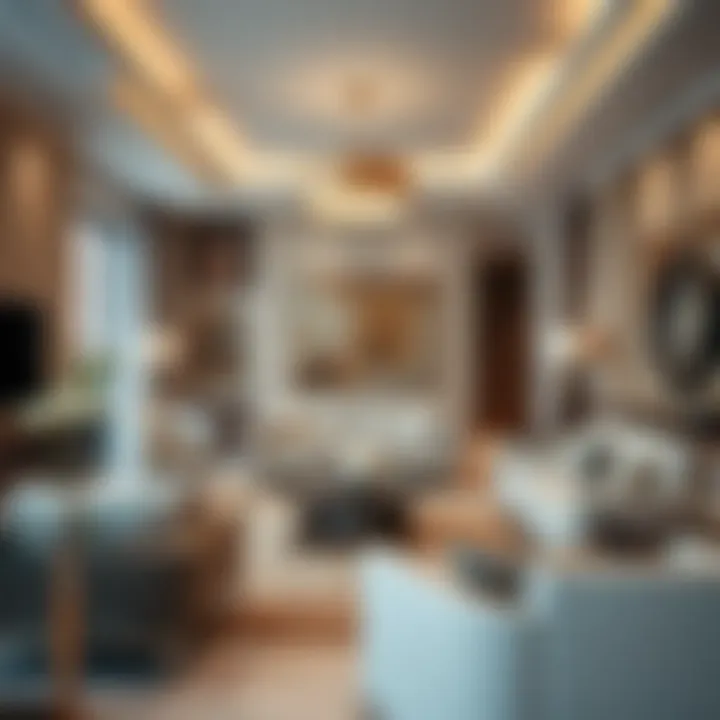 Interior Elegance of Cavalli Residences Luxurious interior design of a Cavalli Residence highlighting elegant furnishings