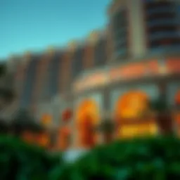 Stunning exterior view of Cavalli Residences showcasing opulent architecture