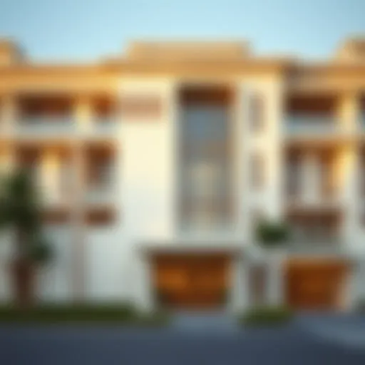 Striking Architectural Design of Choithram Shorooq Luxurious view of Choithram Shorooq's exterior design