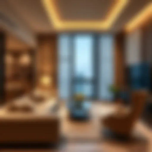 Luxurious Living at Citadines Dubai Luxurious living space at Citadines Dubai showcasing modern design elements