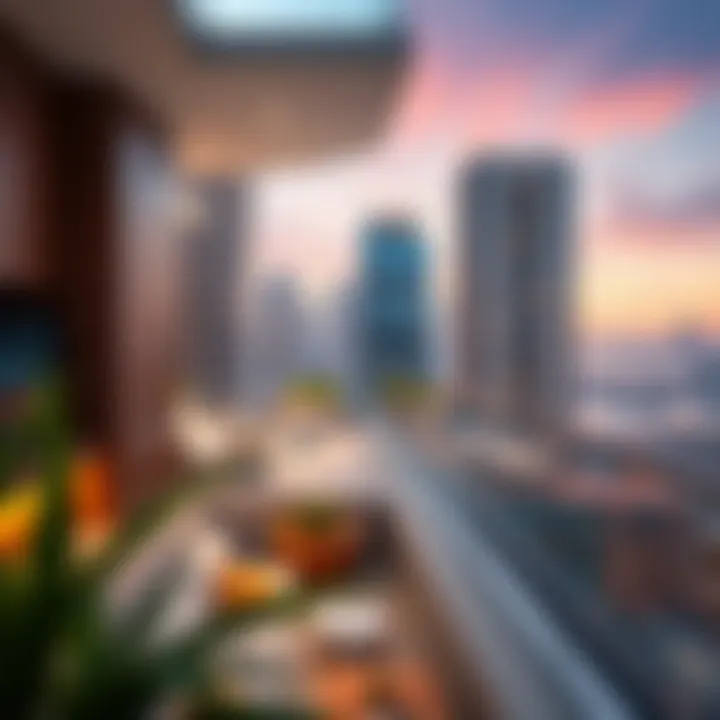 Urban Sophistication at Citadines Dubai A panoramic view of Citadines Dubai highlighting urban sophistication