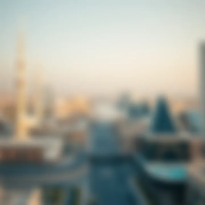 Panoramic view of Abu Dhabi showcasing its unique blend of tradition and modernity