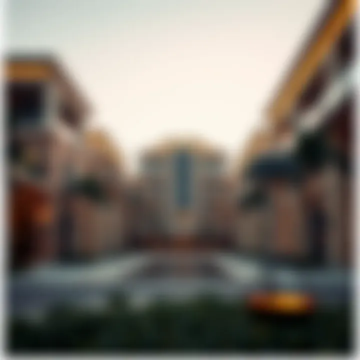 Luxury residential building in Dubai