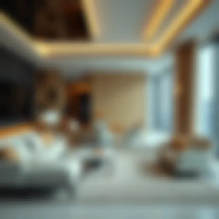 Luxurious Living Spaces in Dubai Luxurious apartment interiors in Dubai