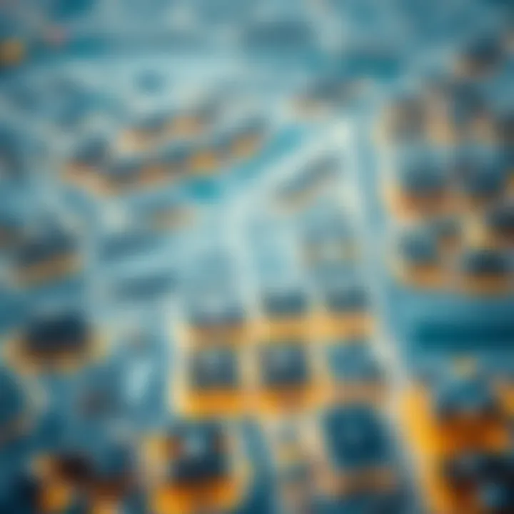 Key Neighborhoods in Dubai's Real Estate Landscape Map highlighting key neighborhoods in Dubai