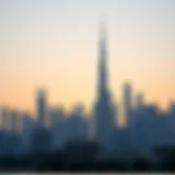 The Iconic Dubai Skyline Dubai skyline showcasing innovative architecture