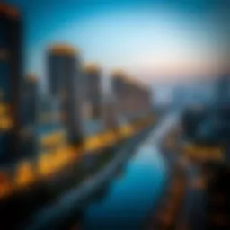Stunning skyline view of Creek Views development