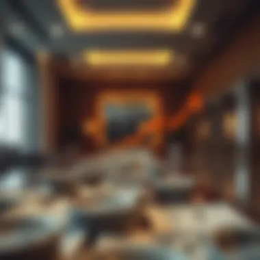 Graph illustrating fluctuations in currency rates