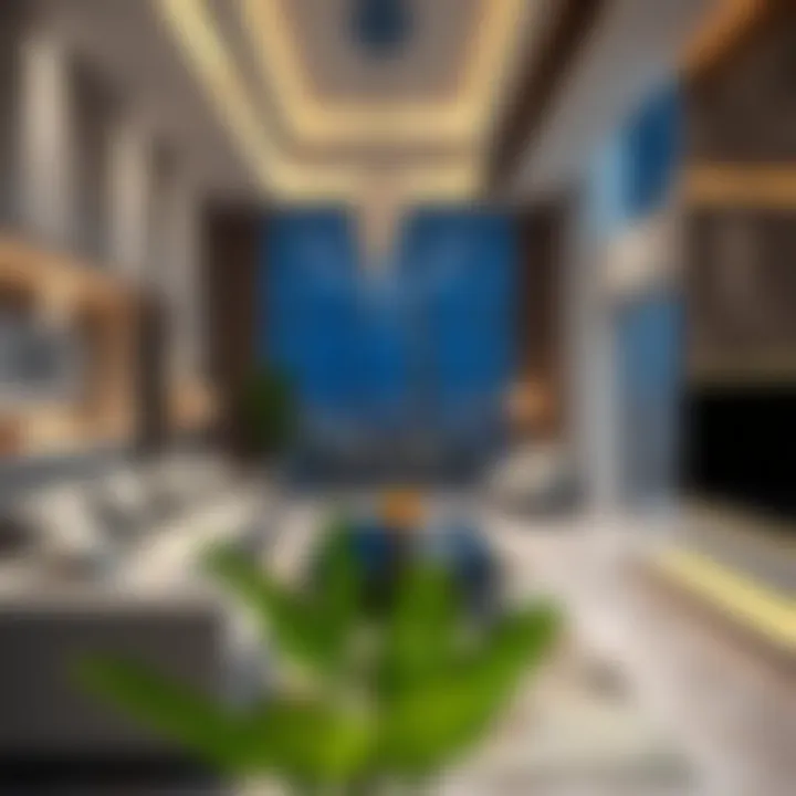 Modern Interior Design in Deema Residence Stunning interior design showcasing modern amenities at Deema Residence