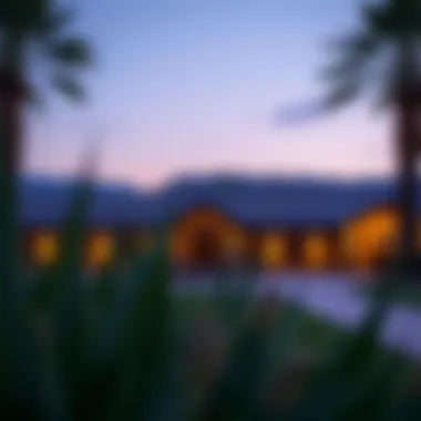 Luxurious accommodations surrounding the equestrian facilities