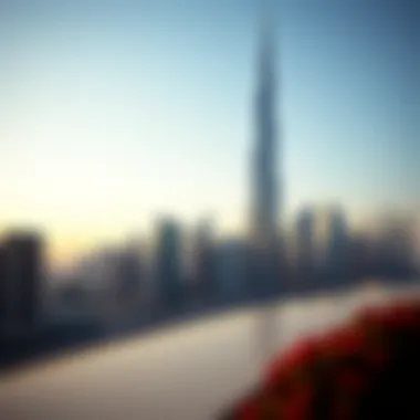 Almas Tower Amidst Dubai's Skyline View of Dubai's skyline highlighting the significance of Almas Tower