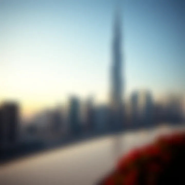 Almas Tower Amidst Dubai's Skyline View of Dubai's skyline highlighting the significance of Almas Tower