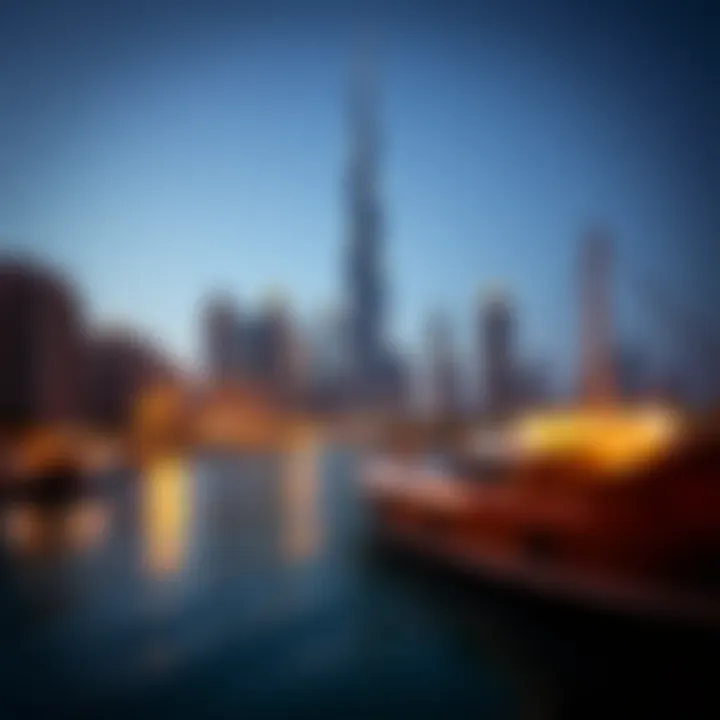 Architectural marvel of the Dubai Creek Tower