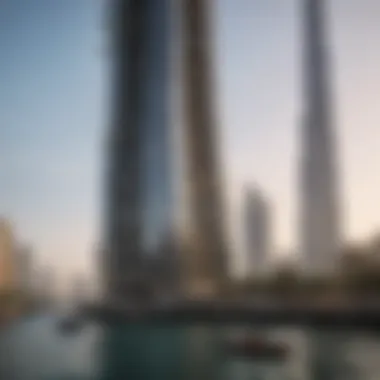 Construction site of Dubai Creek Tower highlighting the engineering challenges faced