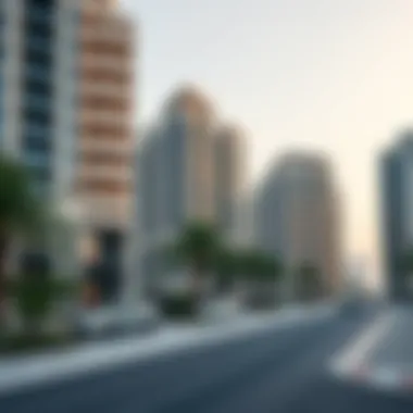 Modern real estate developments in Dubai