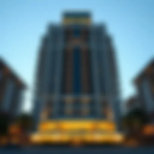 Elegance Tower Facade The stunning façade of the Elegance Tower showcasing its modern architectural design