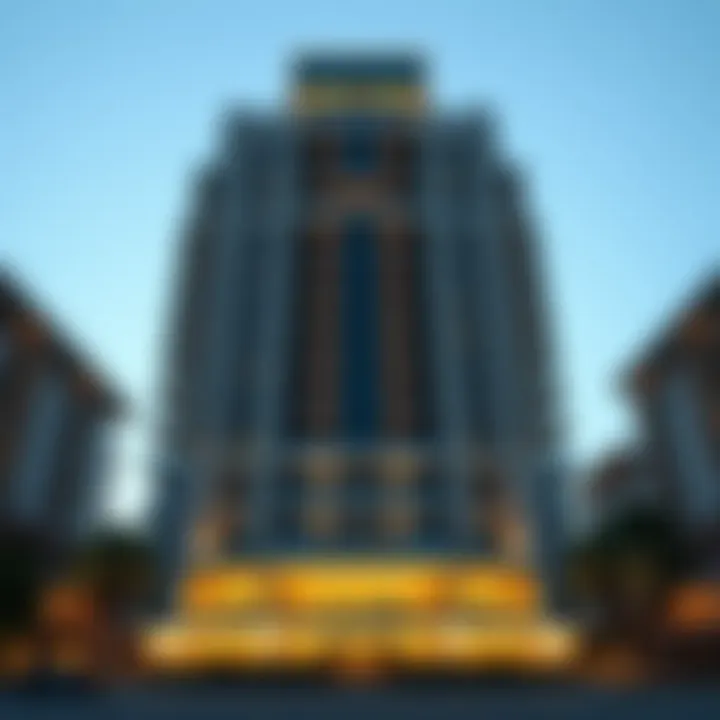 Elegance Tower Facade The stunning façade of the Elegance Tower showcasing its modern architectural design