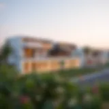 A stunning view of Ellington JVC showcasing modern architectural design