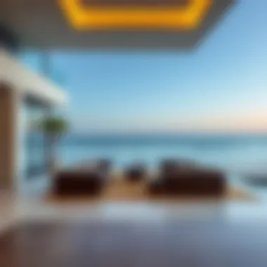 Emaar Beach Mansion: Beachfront Serenity Spectacular beachfront view from Emaar Beach Mansion