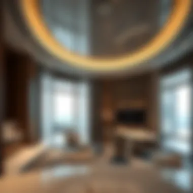 Emaar Beach Mansion: Interior Opulence Stunning interior design of Emaar Beach Mansion