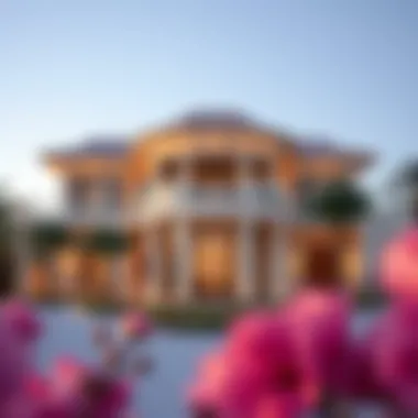 Emaar Beach Mansion: Architectural Elegance Luxurious exterior view of Emaar Beach Mansion