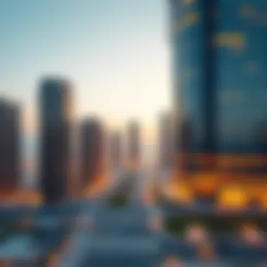 Strategic location map highlighting Emaar Business Park Building 3 in Dubai