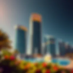 Stunning architectural design of Emaar Rivana