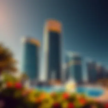 Stunning architectural design of Emaar Rivana