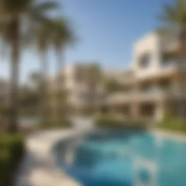 Community amenities in Emaar South Fairway Villas