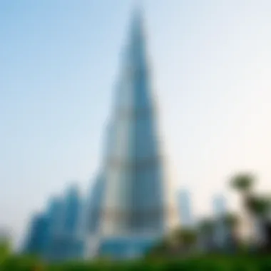 Burj Khalifa: A Marvel of Modern Architecture The intricate design of the Burj Khalifa, the world's tallest building, standing majestically
